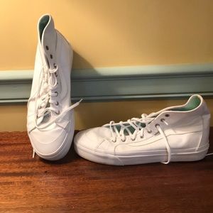 White Vans Hightops